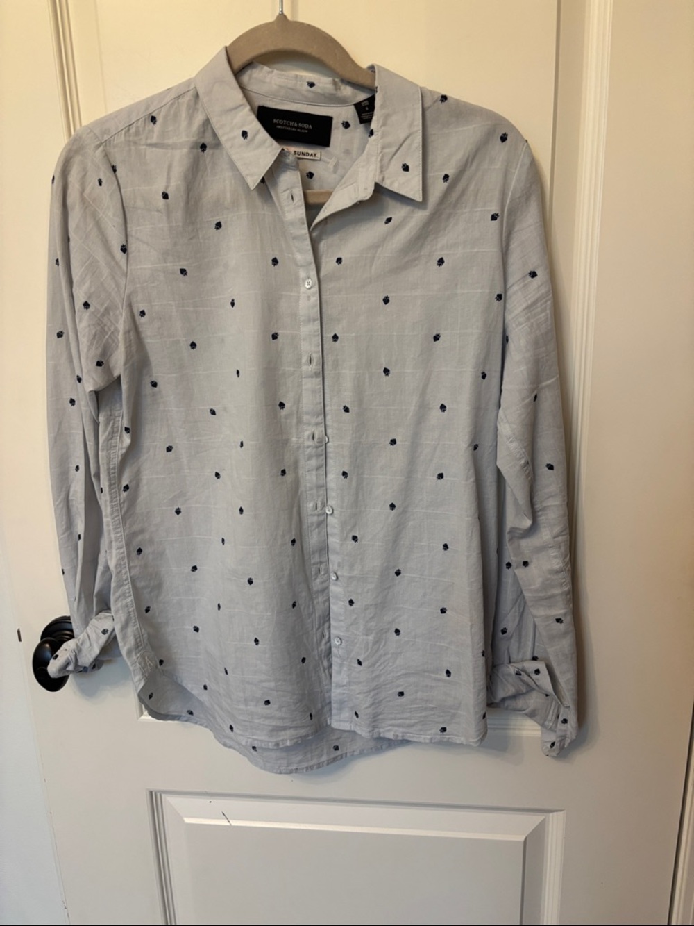 Scotch and soda spicy sundae button-down shirt size small
